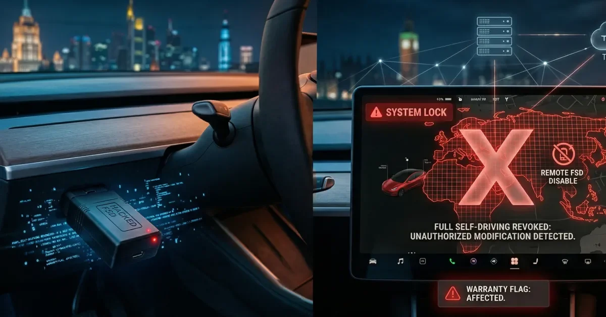 Tesla strengthens security measures against FSD hacks, impacting thousands of users