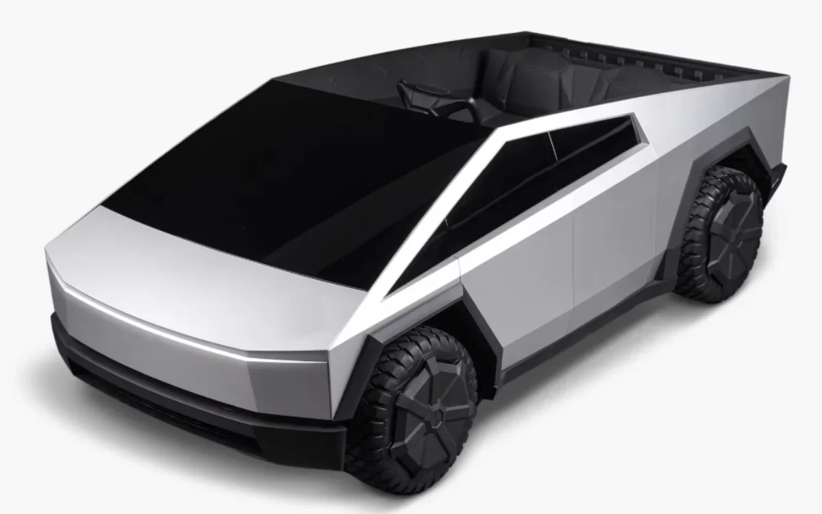 Tesla's New Kids' Cybertruck: 10mph Fun with Real LEDs and 500W Power