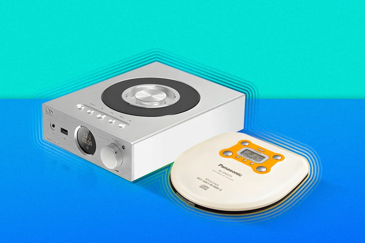The resurgence of vinyl and retro tech drives larger designs in music players today
