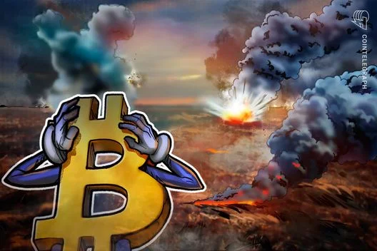 Traders flee to safety as Bitcoin struggles amid escalating global conflict