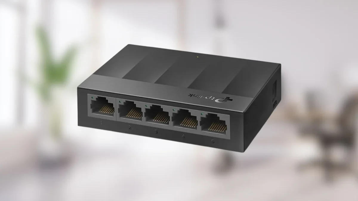 Transform your connectivity for under $10 with this budget-friendly 5-port switch
