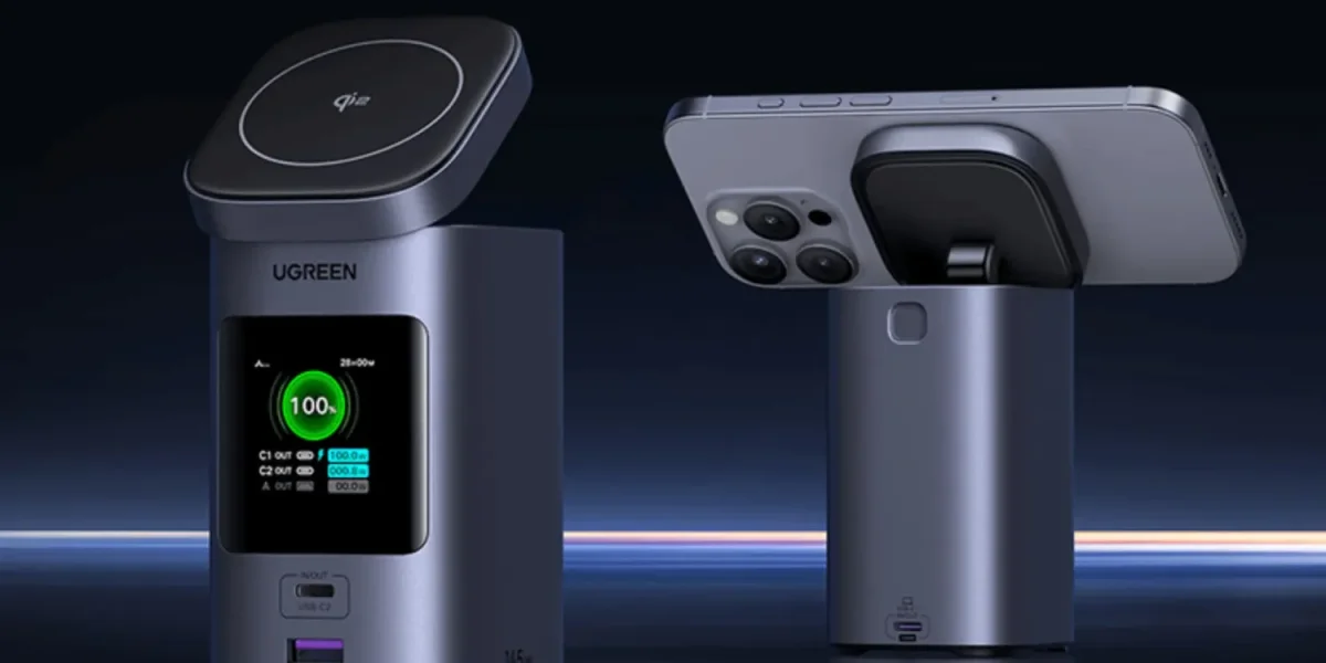 UGREEN's Nexode Power Bank offers a game-changing 3-in-1 MagSafe charging solution now