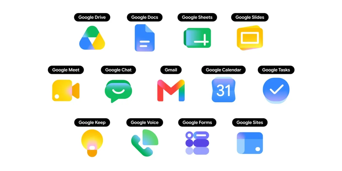 Users Embrace Fresh Gradient Google Icon as Redesign Hits All Platforms Today