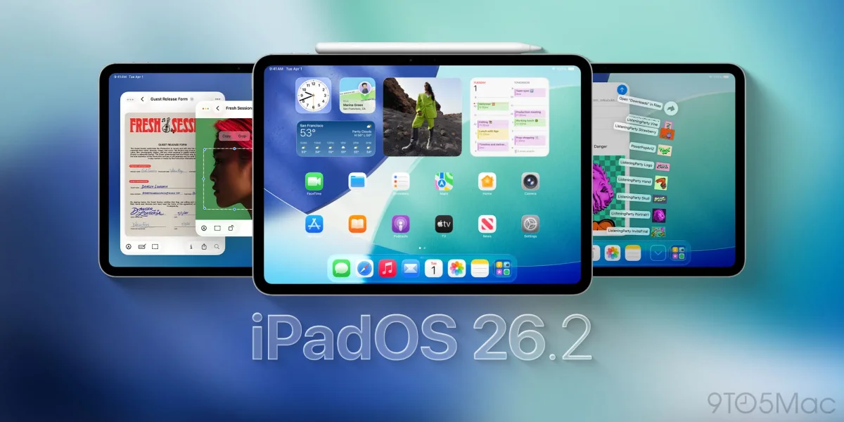 Users of select devices can now experience significantly faster Wi-Fi with iPadOS 26.2 and macOS 26.2