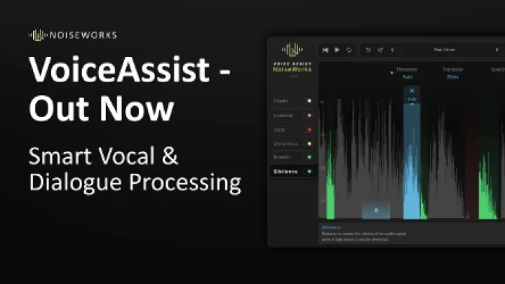 VoiceAssist by Noiseworks Transforms Vocal Editing Process for Creators Today