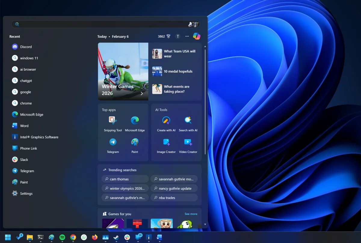 Windows 11's New AI Tools Boost Bing Usage, Challenging Google Search Dominance