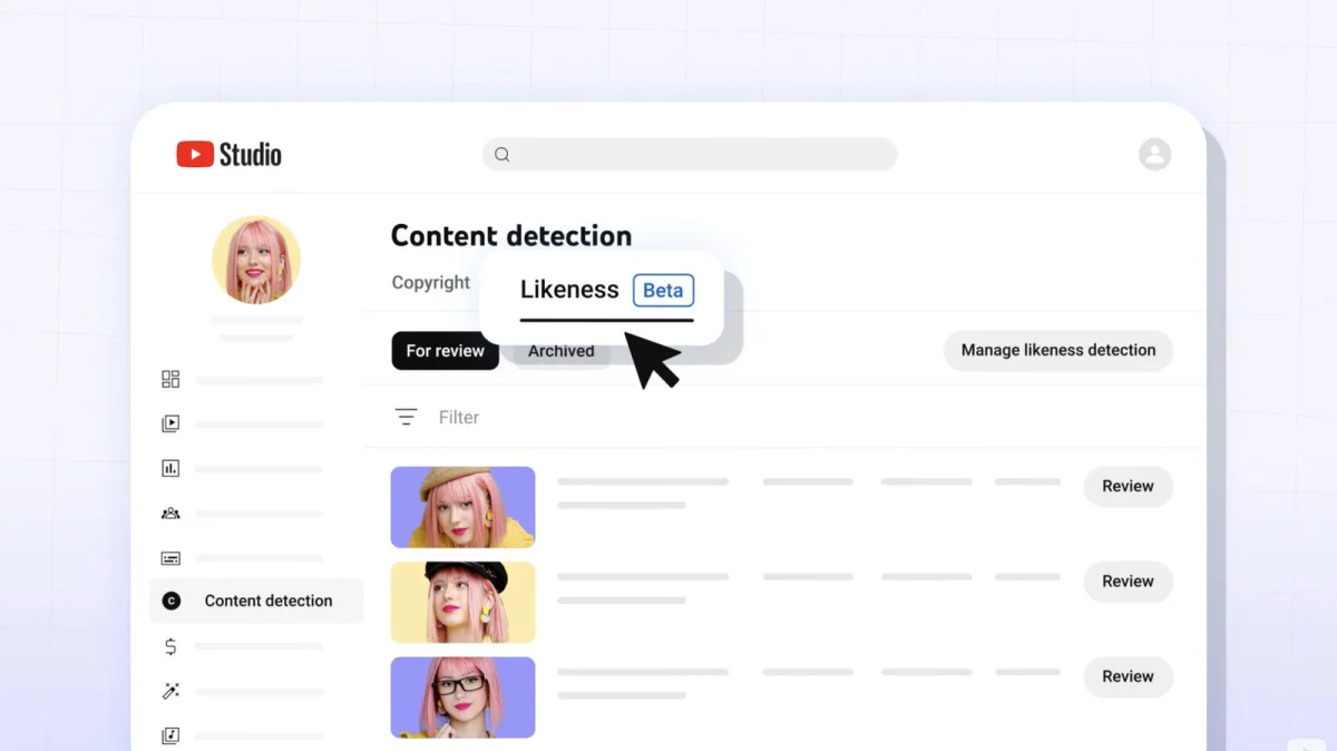 YouTube empowers creators over 18 with AI deepfake detection to enhance content integrity