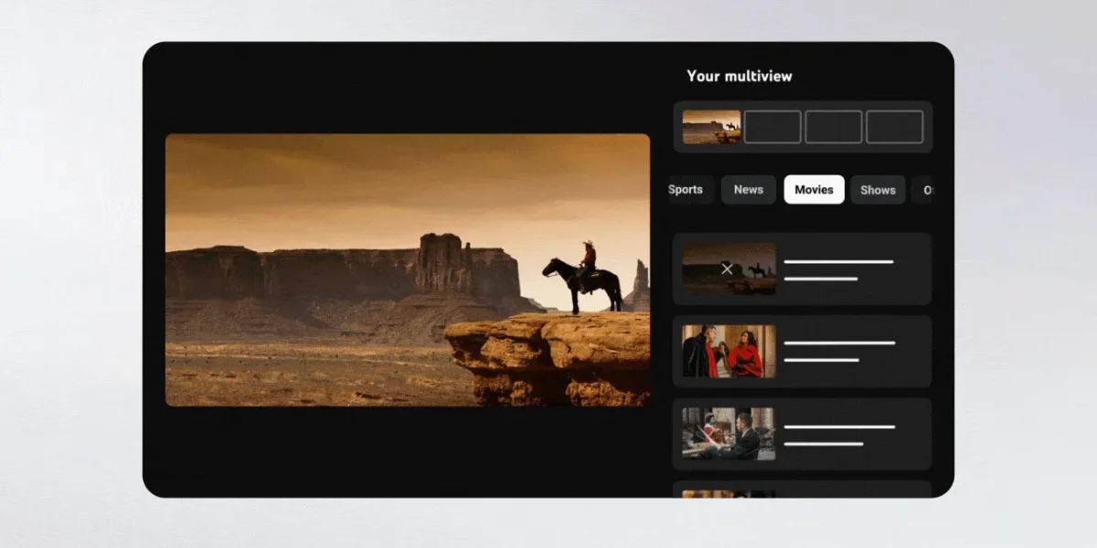 YouTube TV's custom multiview feature faces limitations: which devices are affected?