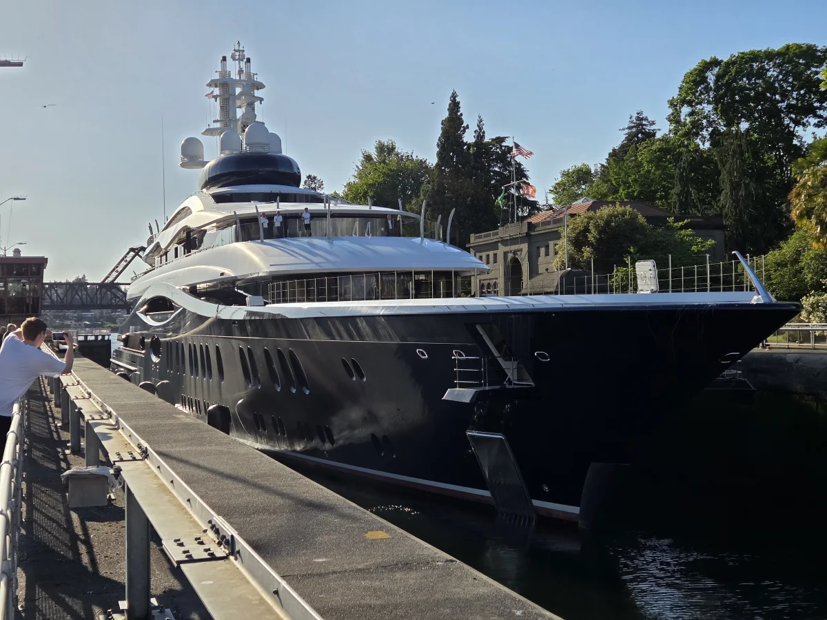 Zuckerberg's superyacht docks in Seattle amid Meta's layoffs affecting 1,400 workers