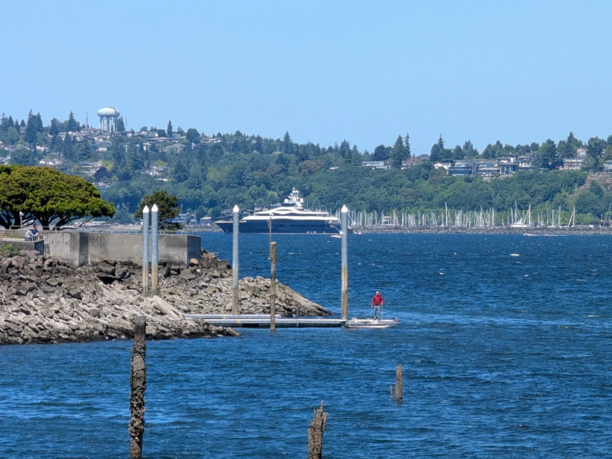 Zuckerberg's yacht docks in Elliott Bay, sparking local curiosity and speculation